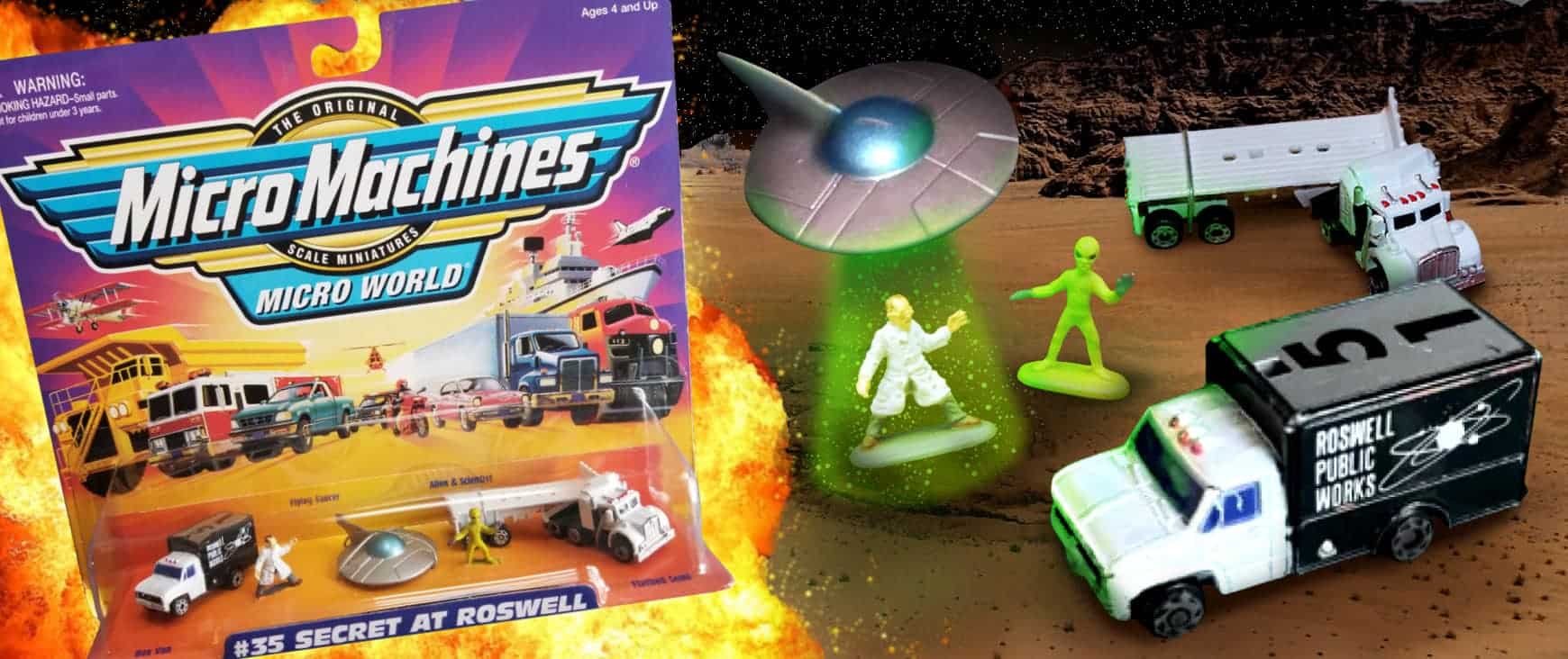 The Classic 80s and 90s Toy Line MICRO MACHINES Is Making a